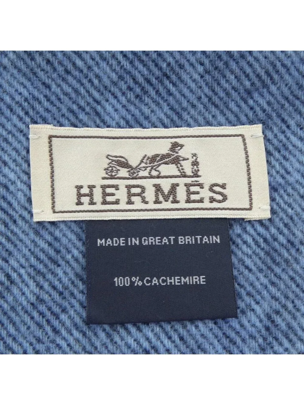 Hermes Scarf Navy
